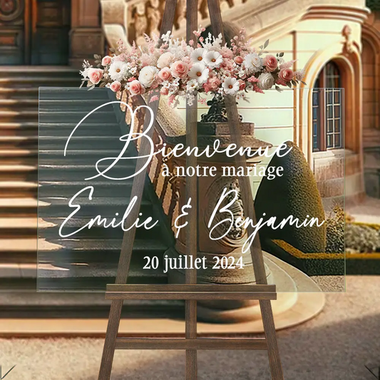 Texte panneau bienvenue